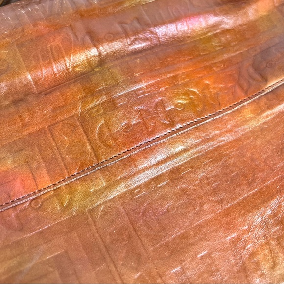 Vintage Monogram Leather Due Fratelli Handbag - Picture 6 of 13